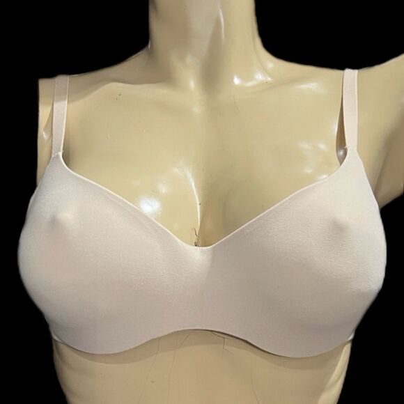 Victoria’s Secret Incredible Supersoft Smooth Unlined Demi Bra Buff 36D - Picture 4 of 5